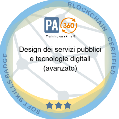 Design dei servizi pubblici e tecnologie digitali (avanzato)